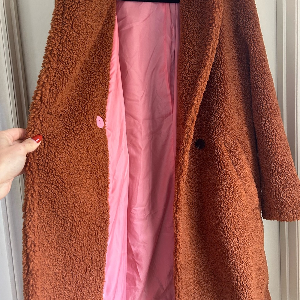 Maeve by Anthropology teddy bear jacket - Picture 5 of 5